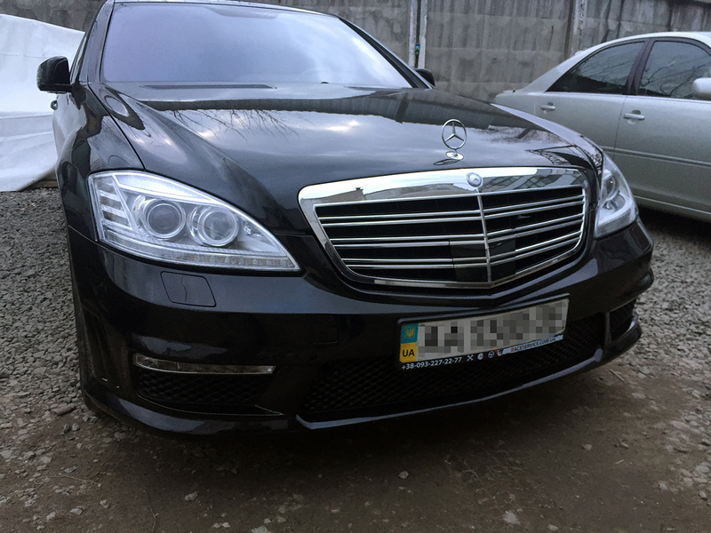 Mercedes-Benz S500 2007 - рестайлинг + установка обвеса S65 от AMG.