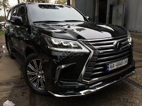 Lexus LX570 2016 - установка аэродинамического обвеса Wald