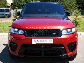 Range Rover SPORT 2014 - установка аэродинамического обвеса SVR.