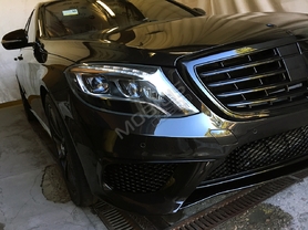 Mercedes-Benz S 400 2015 - установка аэродинамического обвеса S63 от AMG