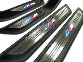 Накладки на пороги с подсветкой BMW E65 M