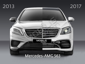 Рестайлинг комплект S63 AMG для Mercedes-Benz S-Class W222
